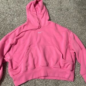 Nike women’s pink hoodie